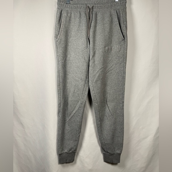 Puma Heather Gray Joggers S - Picture 1 of 8